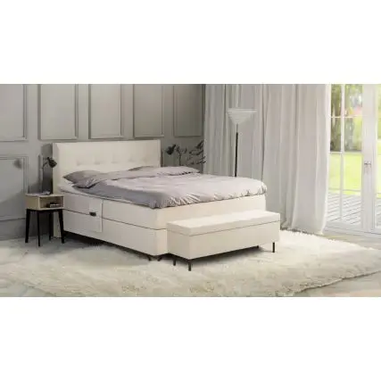 Jensen Ambassadør Kontinental Seng UDSTILLINGSMODEL 180X210 cm 50% Rabat - Kontinentalsenge